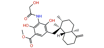 18-Deoxy-18-(2-hydroxyacetyl)-aminodictyoceratin B